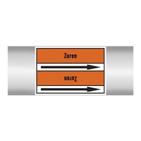 Pipe markers: Ijzerchloride | Dutch | Acids