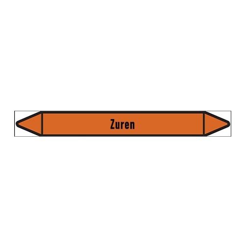 Pipe markers: Zure oplossing | Dutch | Acids 
