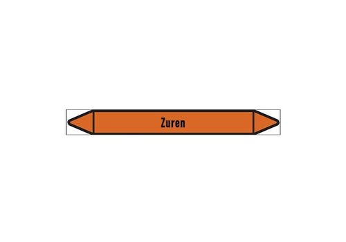 Pipe markers: Vers zuur | Dutch | Acids 