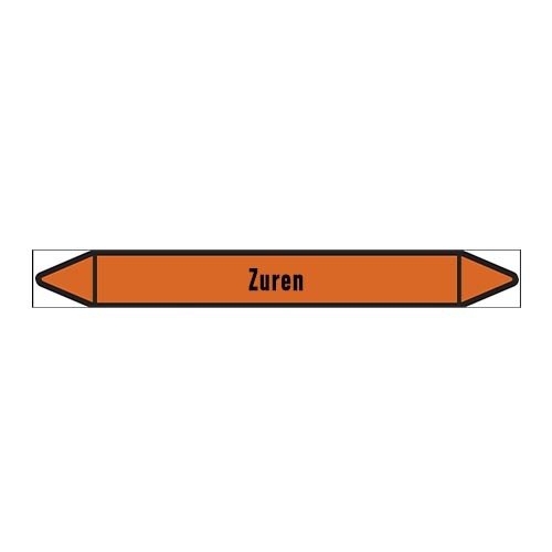 Pipe markers: Vers zuur | Dutch | Acids 