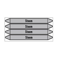Leidingmerkers: stoom 4 bar | Nederlands | Stoom