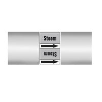 Pipe markers: stoom 4 bar | Dutch | Steam