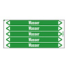 Brady Pipe markers: Filterwasser | German | Water