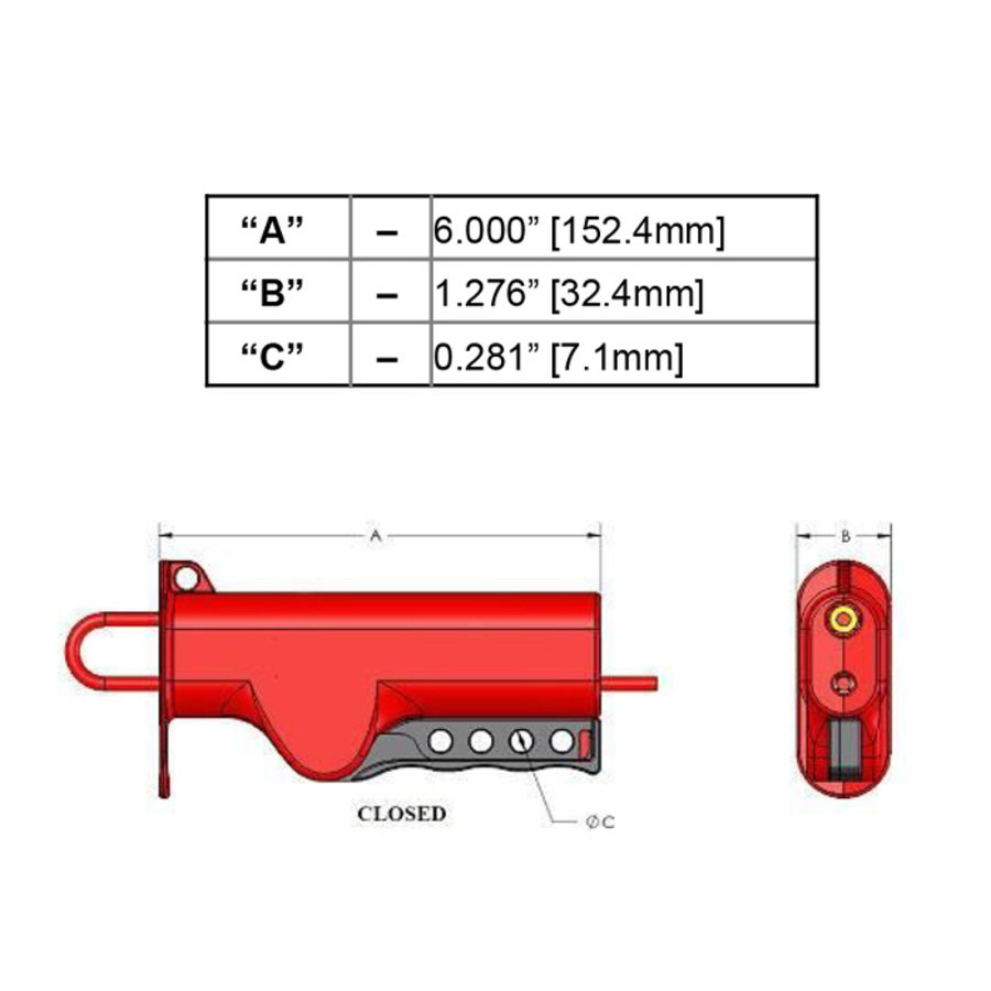 All Purpose Cable Lockout (Nylon Cable) 050941