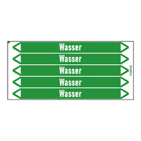 Pipe markers: Kaltwasser | German | Water