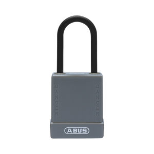 Abus Aluminium safety padlock with grey cover 84815