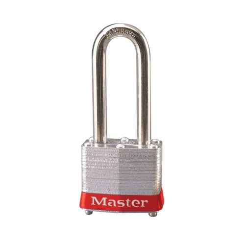 60mm Heavy Duty Hardened Steel Body Padlock 66479 with 4 keys and High  sided protective shoulders for extra security