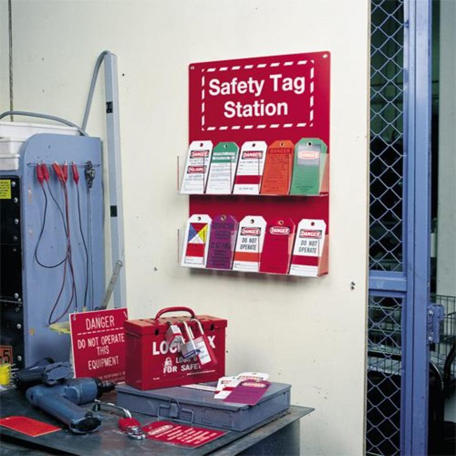 8 Pocket Safety Tag Station - Next Day Safety