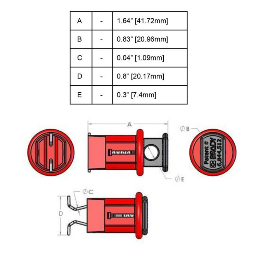 Miniature Circuit Breaker (Pin-Out Wide) 090850, 090851