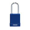 Abus Aluminium safety padlock with blue cover 84784
