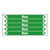 Brady Pipe markers: Ice cold water supply | English | Water