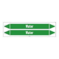 Pipe markers: Rain water | English | Water