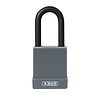 Abus Aluminium safety padlock with grey cover 84776