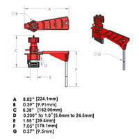 Universal-Ventilabsperrung (groß) 050899