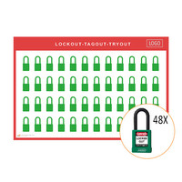 Lockout schaduwbord incl. Abus  74/40  hangsloten