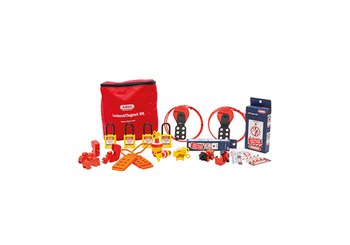 Lockout-Tagout set elektrisch groot 