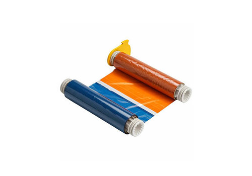 BBP85 Farbband für Drucker Schwarz, Rot, Orange, Blau 
