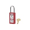 Master Lock Veiligheidshangslot rood 411RED - 411KARED