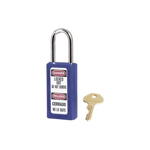 Safety padlock blue 411BLU - 411KABLU 