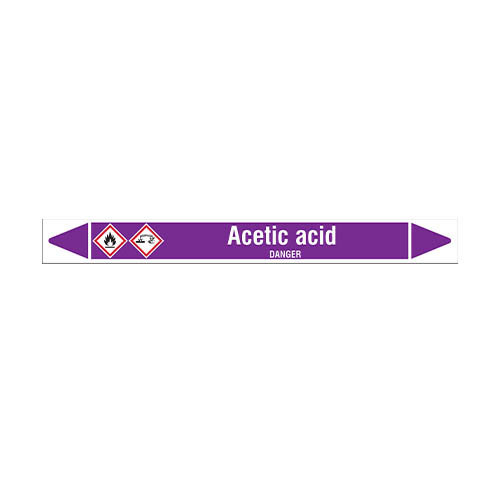 Leidingmerkers: Acetic acid | Engels | Zuren en basen 