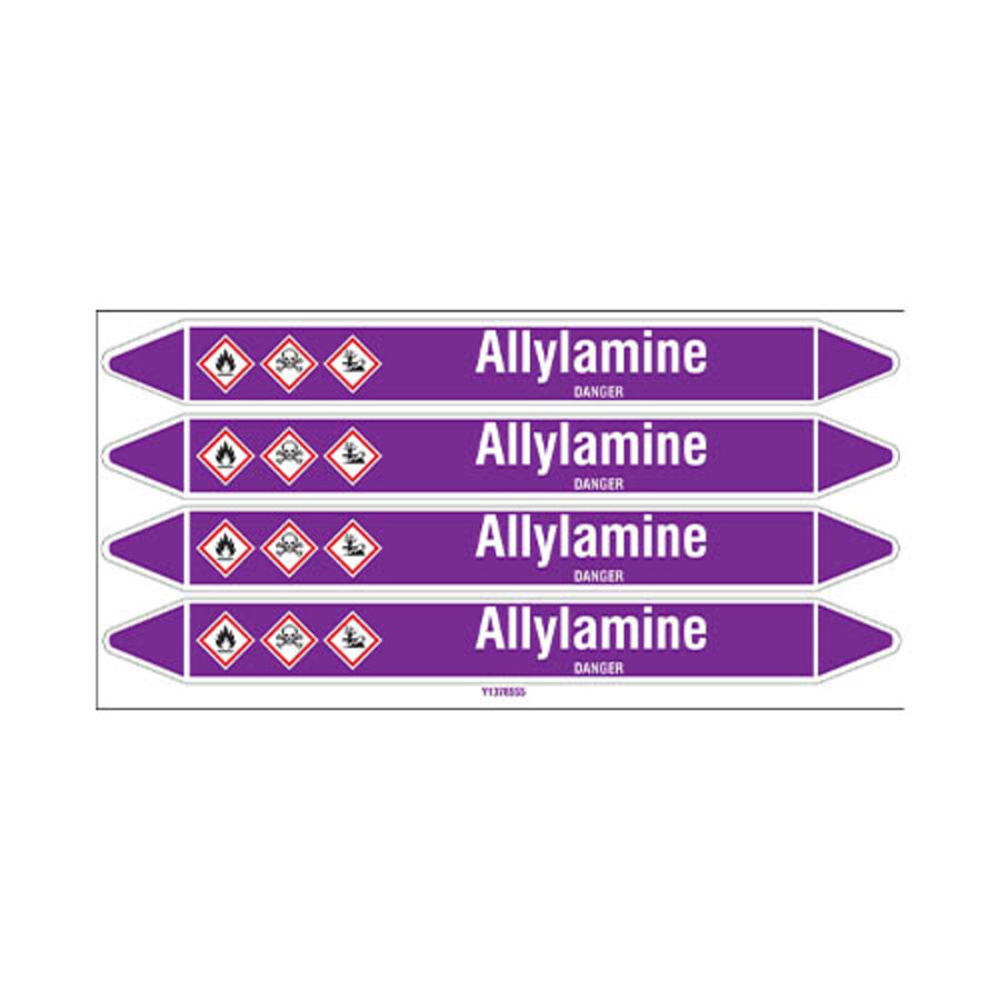 Pipe markers: Allylamine | English | Acids and Alkalis