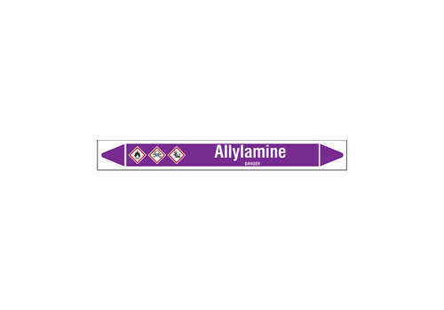 Pipe markers: Allylamine | English | Acids and Alkalis 