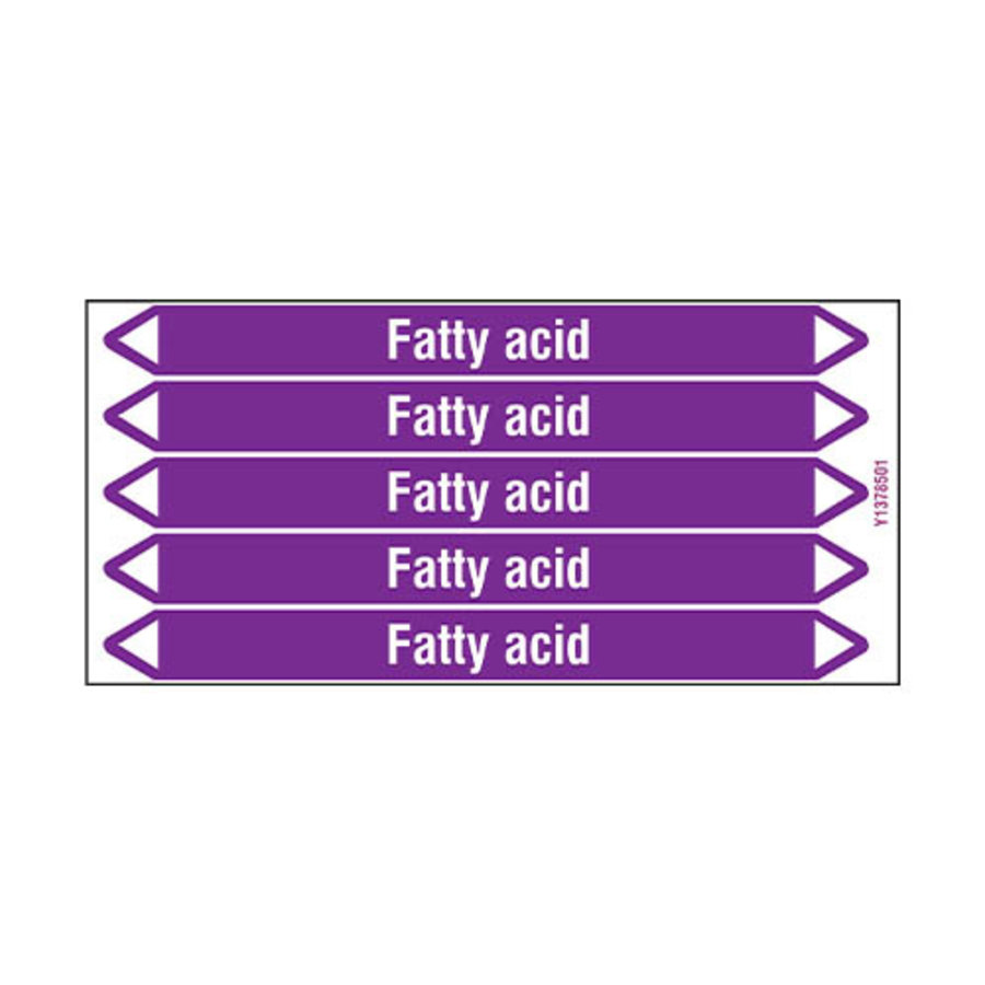 Rohrmarkierer: Fatty acid | Englisch | Säuren und Laugen