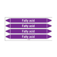 Rohrmarkierer: Fatty acid | Englisch | Säuren und Laugen