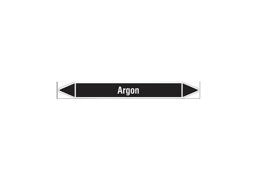 Pipe markers: Argon | Dutch | Non flammable liquids 