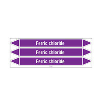 Pipe markers: Ferric chloride | English | Acids and Alkalis