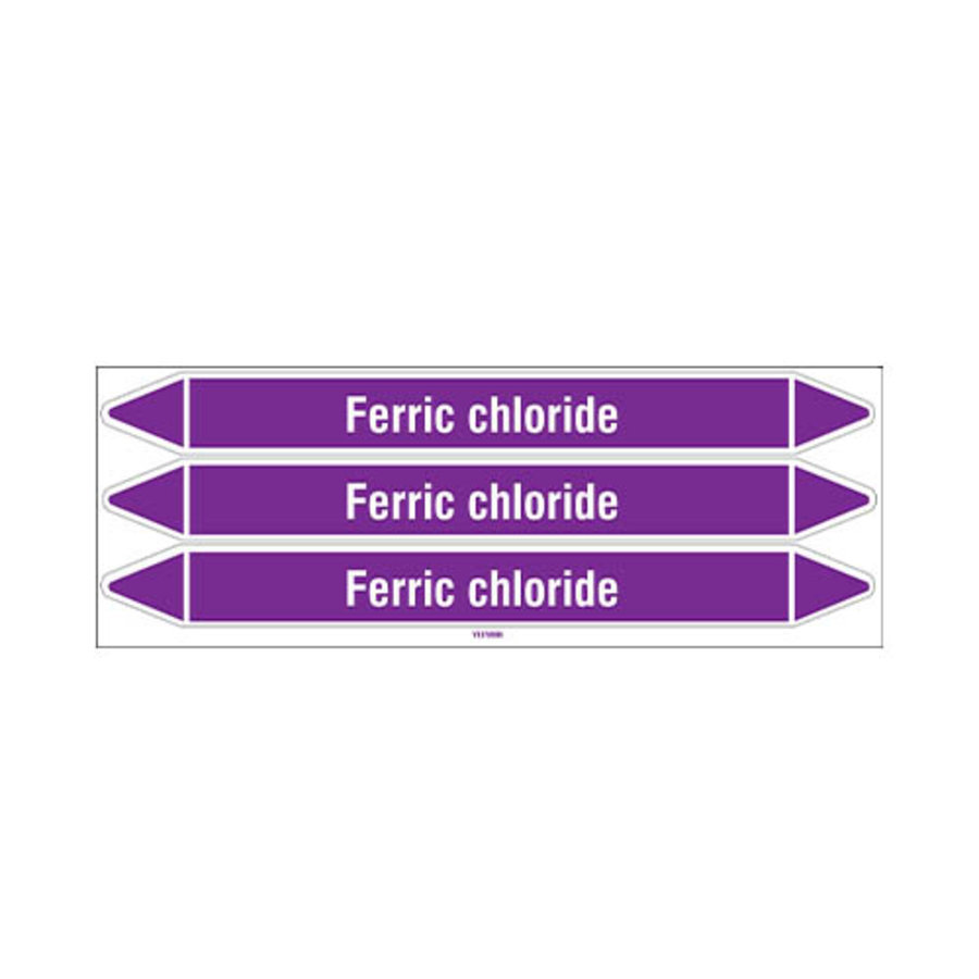 Leidingmerkers: Ferric chloride | Engels | Zuren en basen