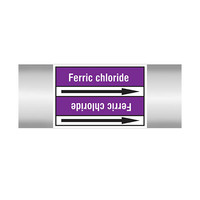 Pipe markers: Ferric chloride | English | Acids and Alkalis