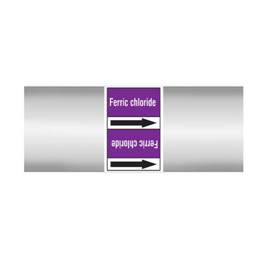 Rohrmarkierer: Ferric chloride | Englisch | Säuren und Laugen