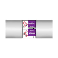 Pipe markers: Formaldehyde | English | Acids and Alkalis