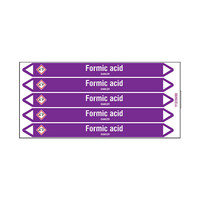 Rohrmarkierer: Formic acid | Englisch | Säuren und Lauge