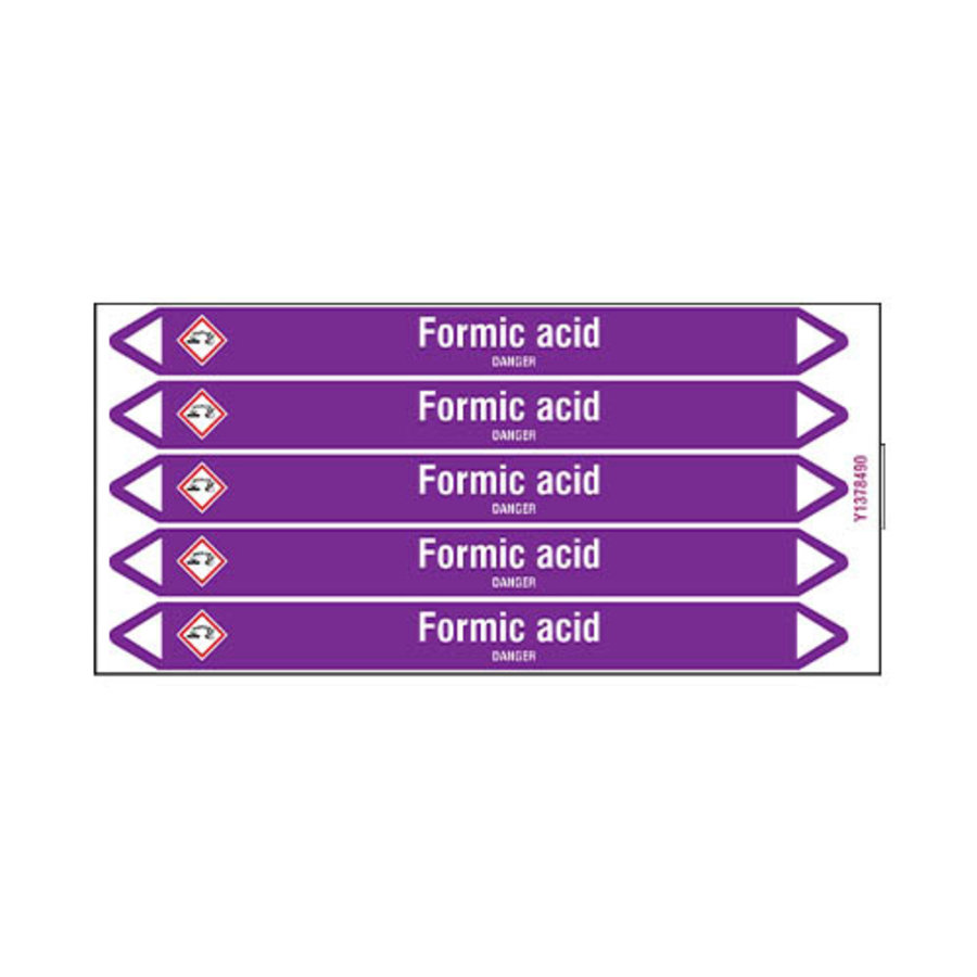 Leidingmerkers: Formic acid | Engels | Zuren en basen