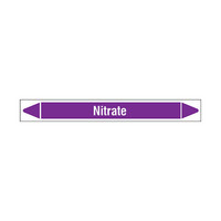 Pipe markers: Nitrate | English | Acids and Alkalis