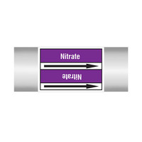 Pipe markers: Nitrate | English | Acids and Alkalis