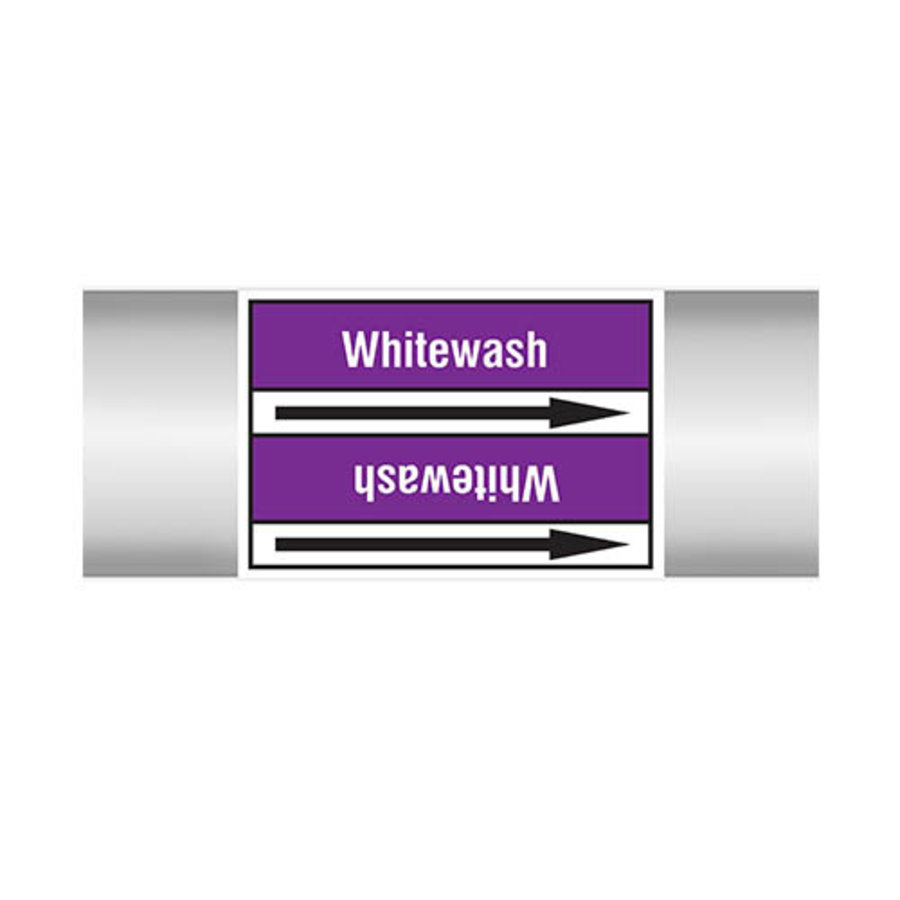 Leidingmerkers: Whitewash | Engels | Zuren en basen