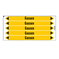 Leidingmerkers: Glycol | Nederlands | Gassen