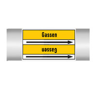 Leidingmerkers: Glycol | Nederlands | Gassen