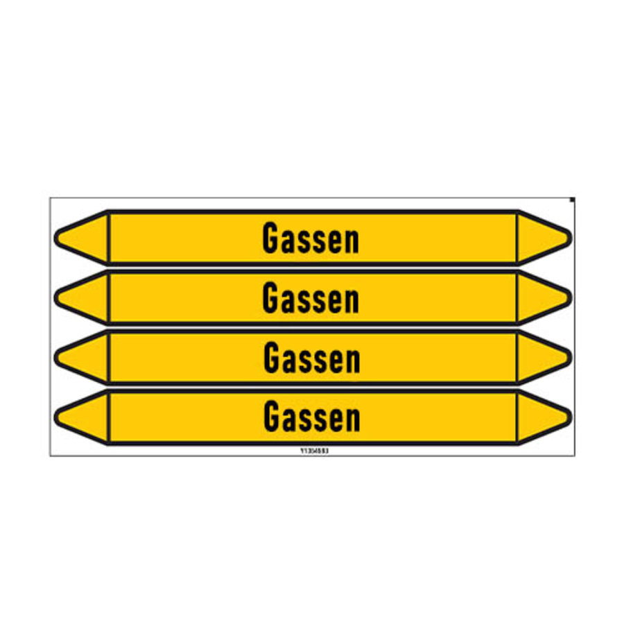 Leidingmerkers: Hoogovengas | Nederlands | Gassen