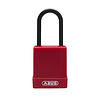 Abus Aluminium safety padlock with brown cover 84816