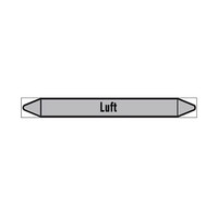 Pipe markers: Druckluft 12 bar | German | Luft