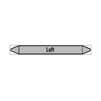 Pipe markers: Frischluft | German | Luft