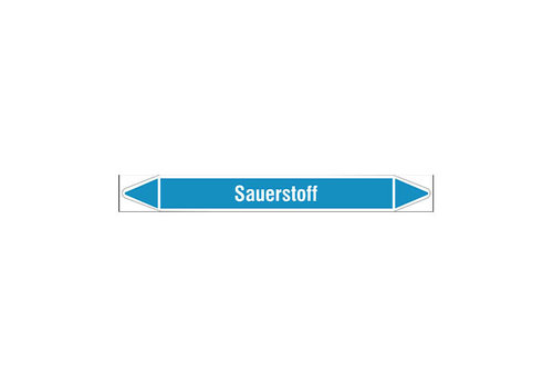 Leidingmerkers: Sauerstoff | Duits | Sauerstoff 