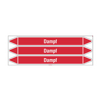 Leidingmerkers: Sperrdampf | Duits | Stoom
