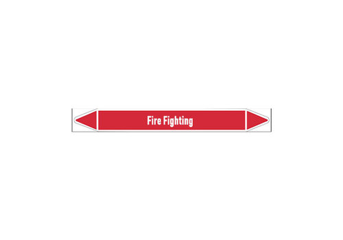 Pipe markers: Foam | English | Fire Fighting 