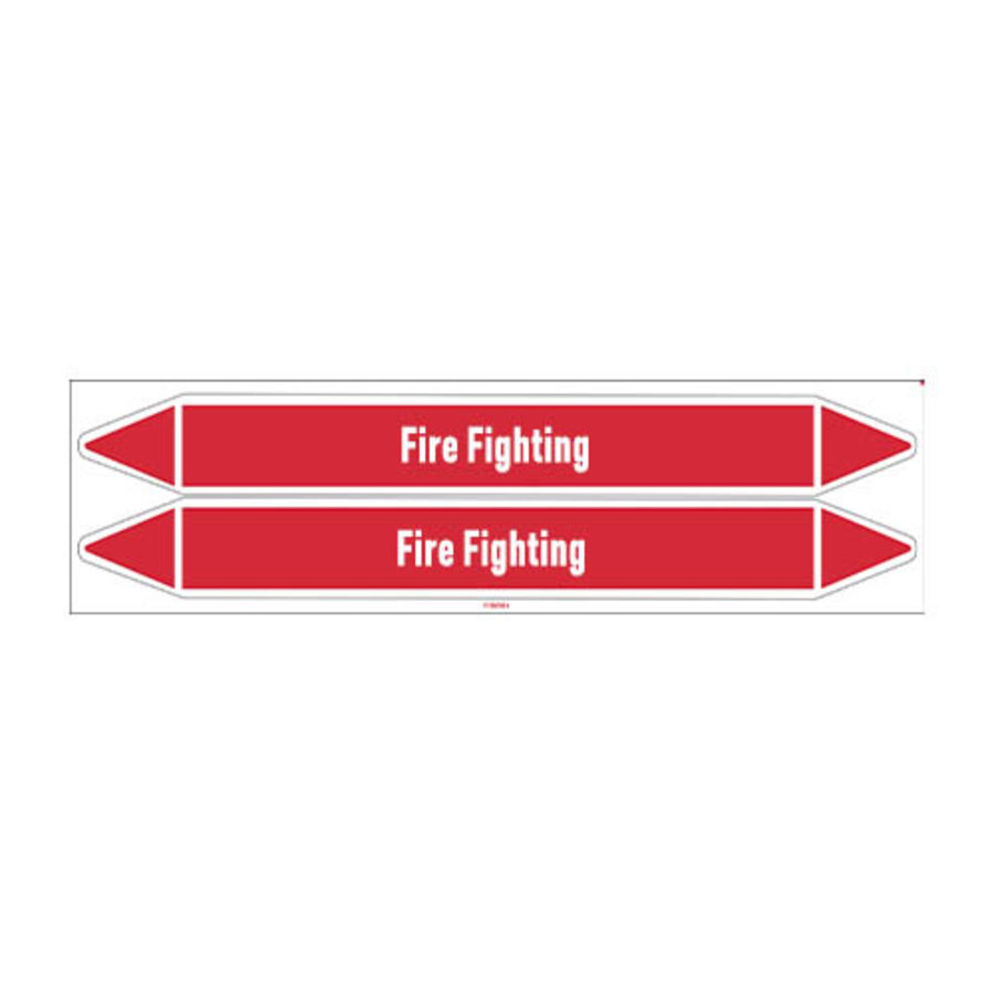 Rohrmarkierer: Fire network | Englisch | Dampf