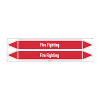 Pipe markers: Sprinkler network | English | Fire Fighting